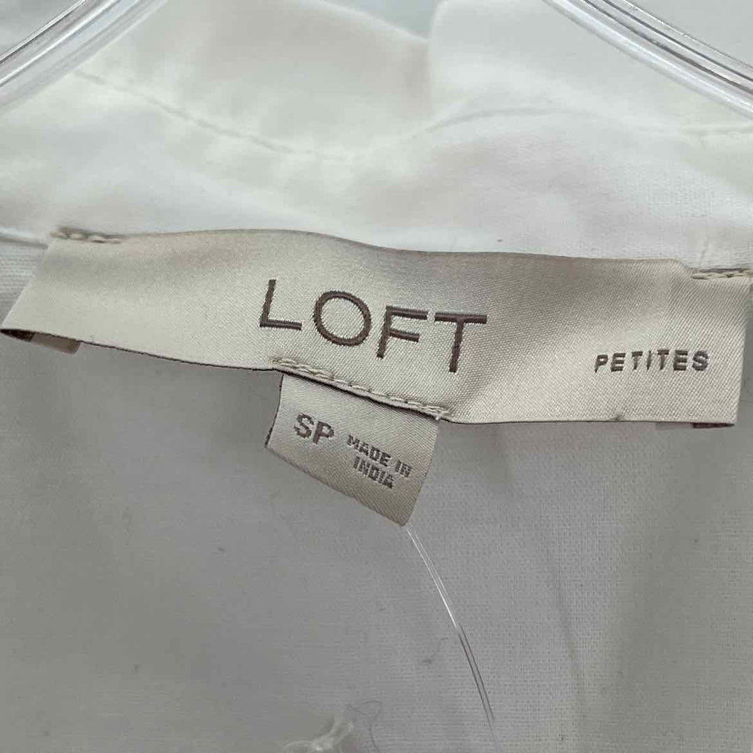 Size S LOFT White Shirt