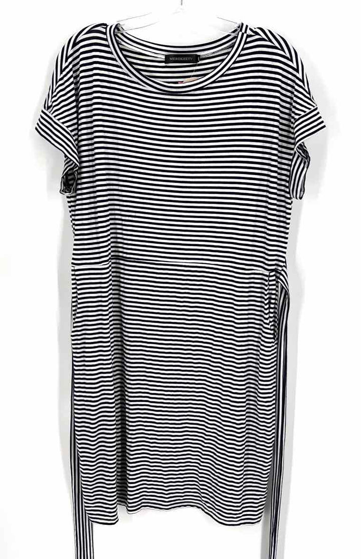 Size XL Navy Print Dress