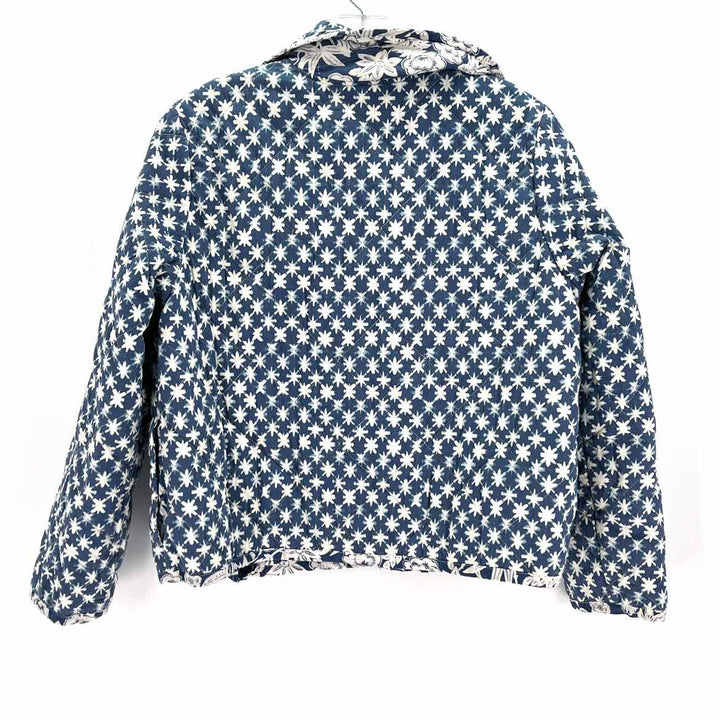 Size M UNIVERSAL THREAD Blue Print Jacket