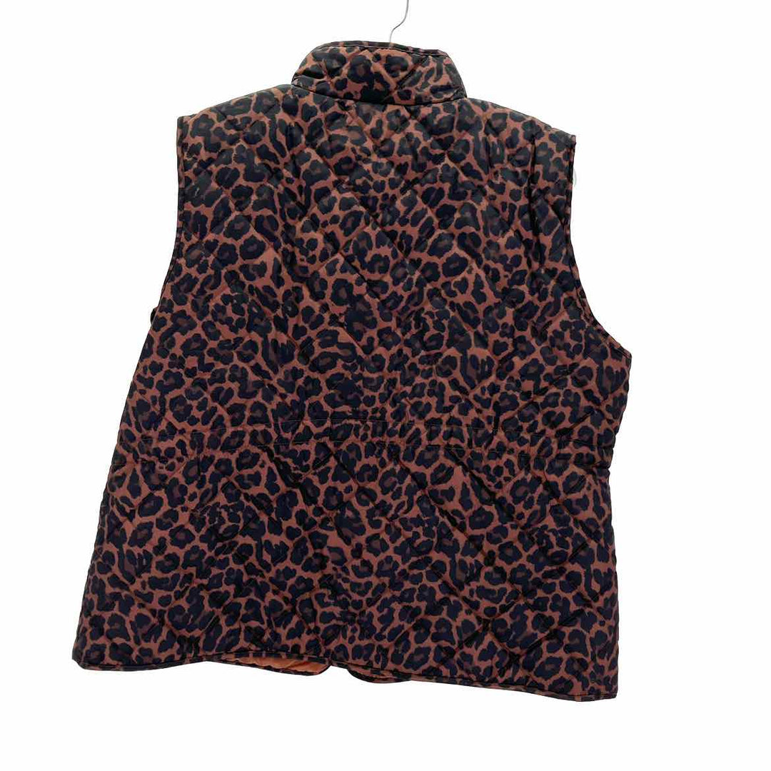 Size XXL Brown Print Vest