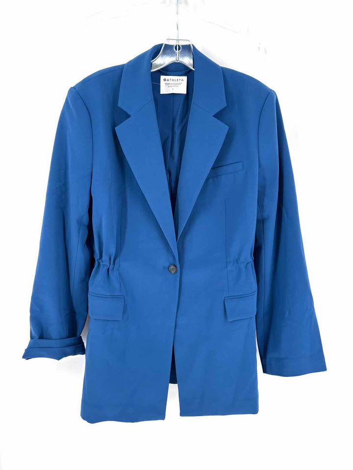 Size 6 Athleta Blue Blazer