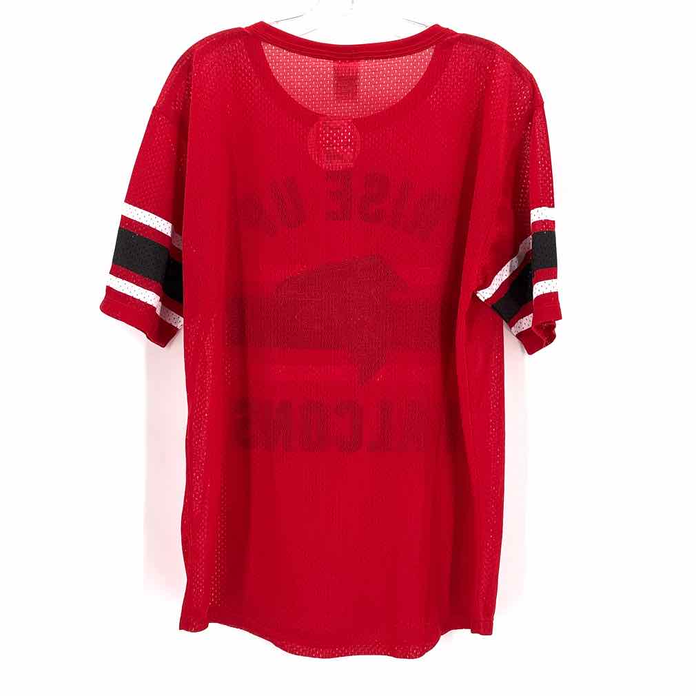 Size L VICTORIA SECRET Red Shirt