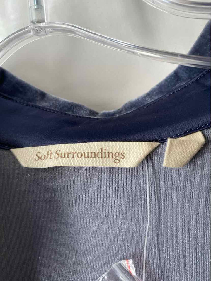 Size S SOFT SURROUNDINGS Blue Shirt