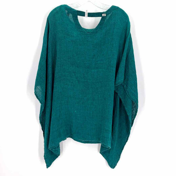 Size XL Green Linen Shirt