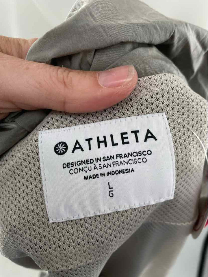 Size L Athleta Gray Jacket