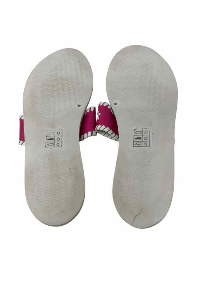 Shoe Size 9 Jack Rogers Pink Leather Sandals