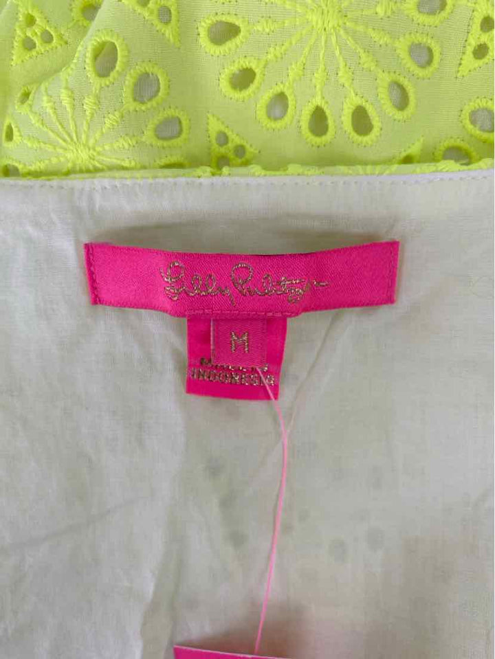 Size M Lilly Pulitzer Yellow Shirt