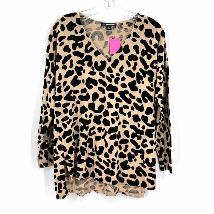 Size M INC Tan Knit Sweater