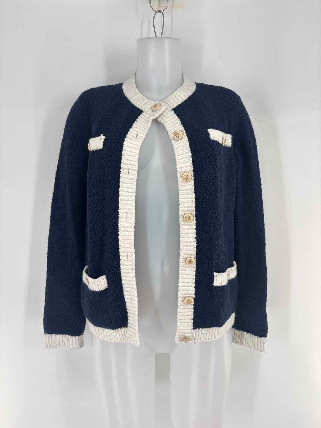Size S Talbots Navy Cardigan