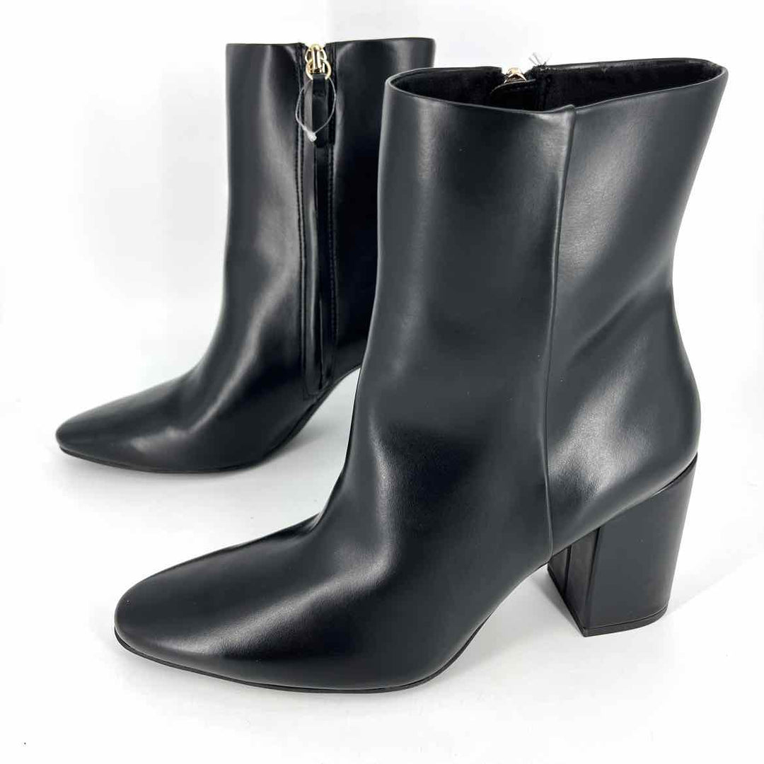 Shoe Size 39 H&M Black Faux Leather Boots