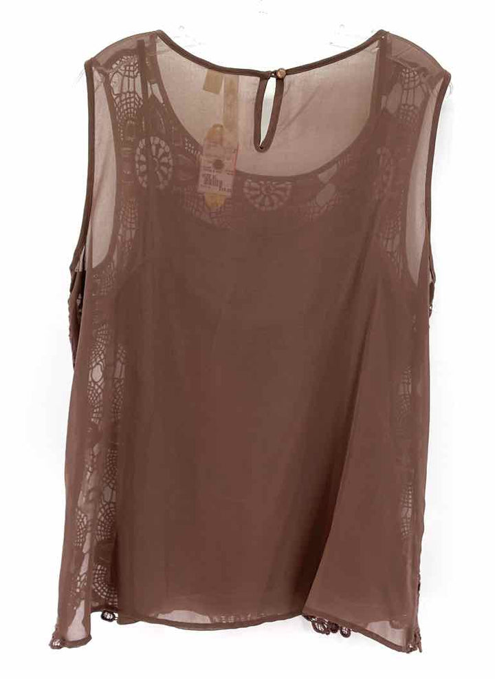 Size XL Brown Shirt