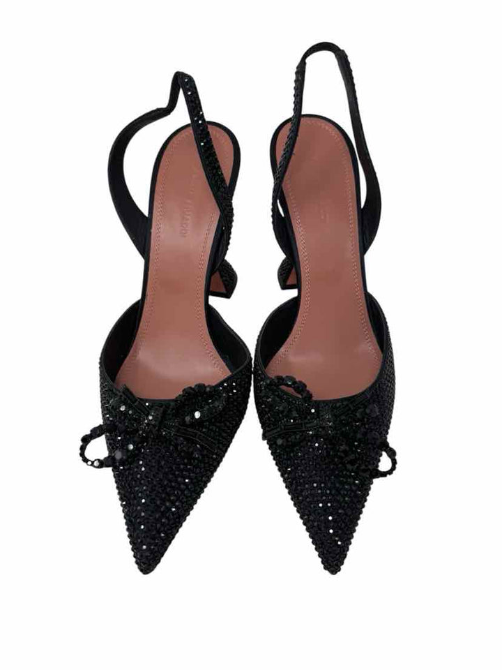 Shoe Size 40.5 Black Luxury - Pumps
