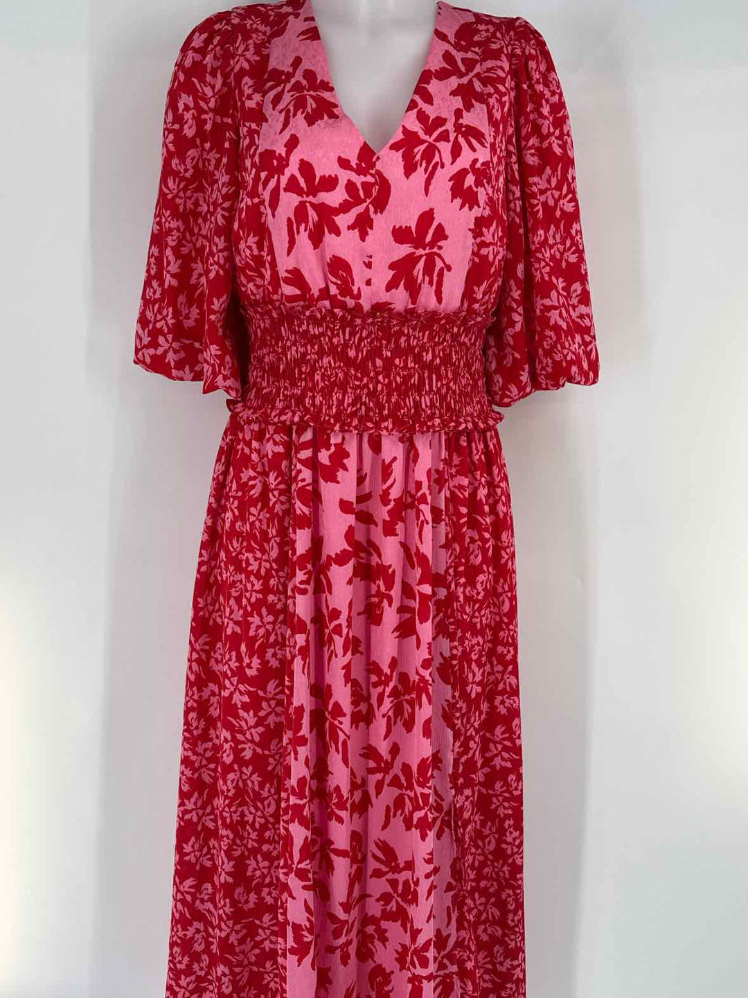 Size 12 TAYLOR PINK PRINT Dress