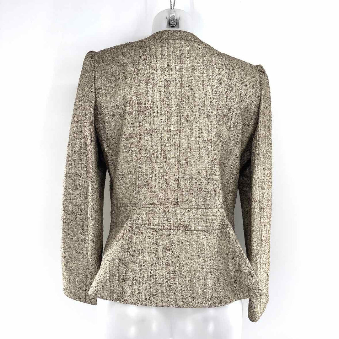 Size 8 LAFAYETTE Gold Blazer