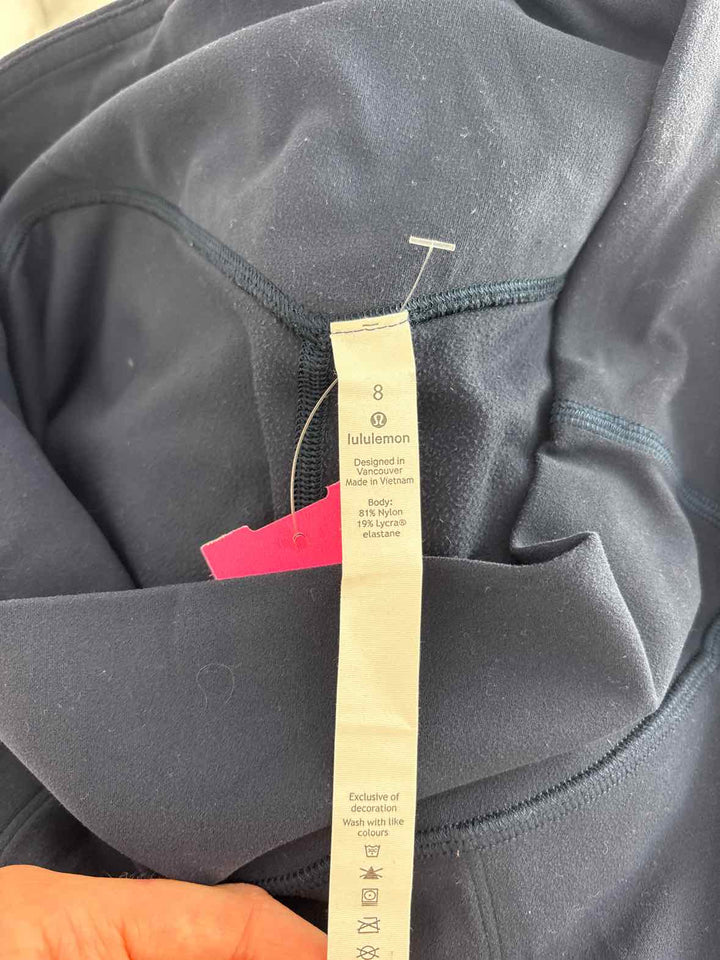 Size 8 Lululemon Navy Pants