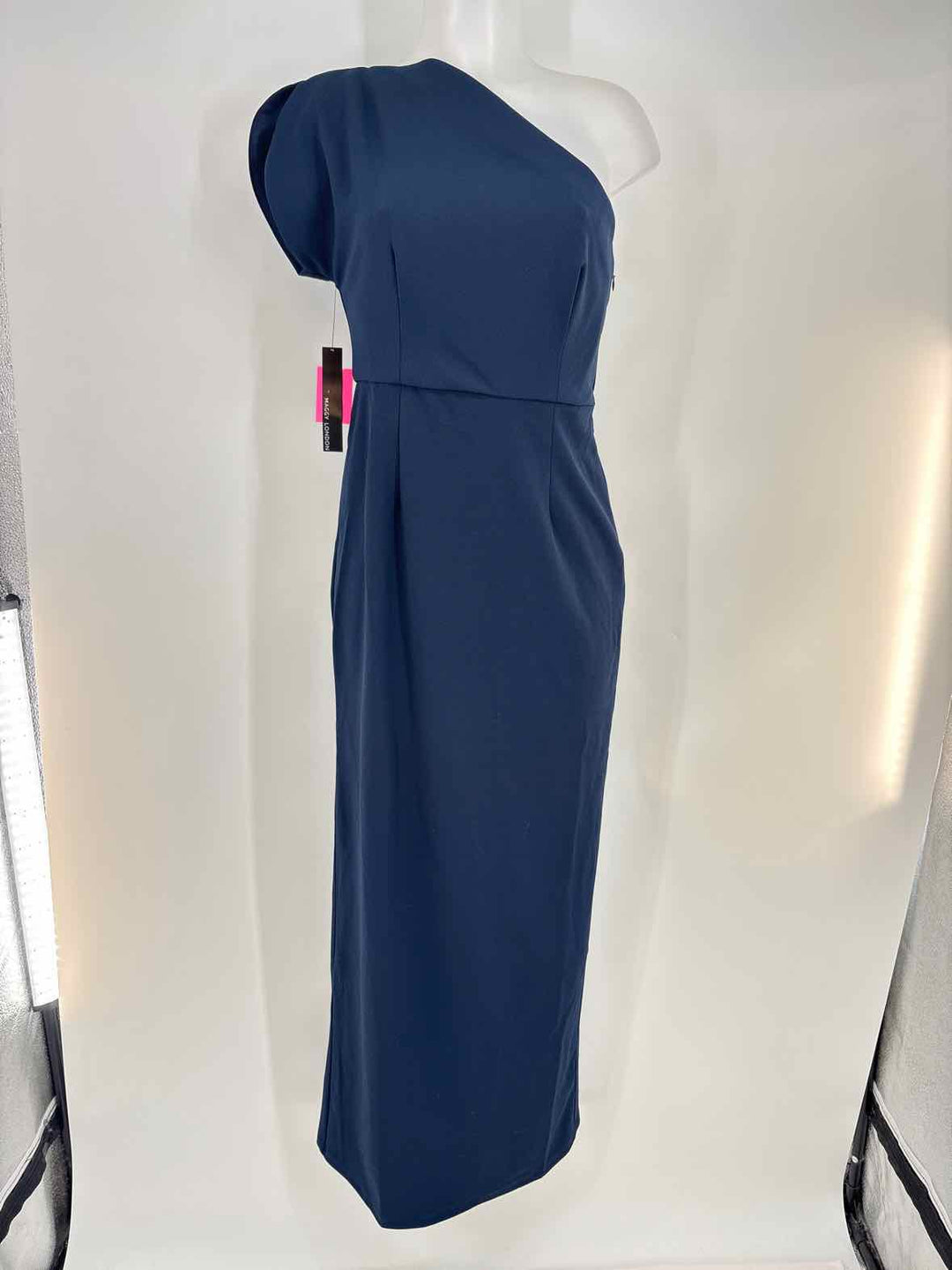 Size 4 MAGGY LONDON Navy Dress