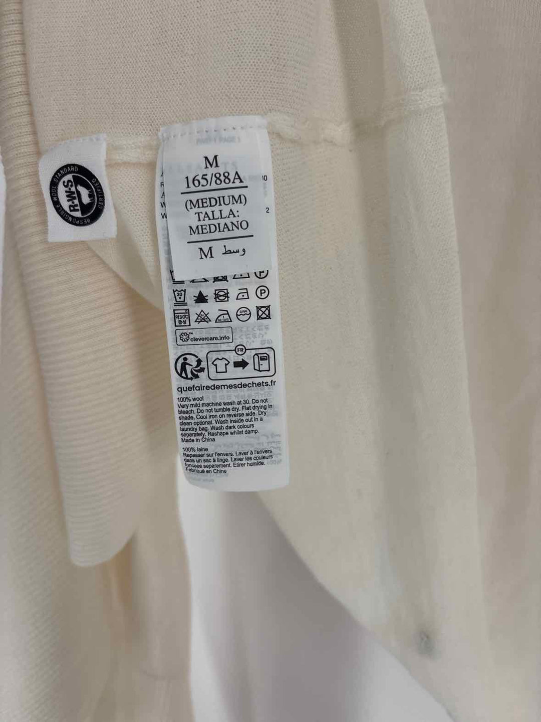 Size M ALL SAINTS Ivory Cardigan
