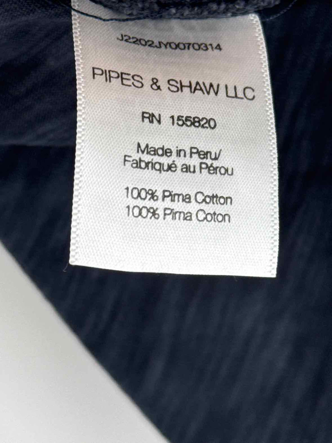 Size XS VERONICA BEARD Navy Shirt