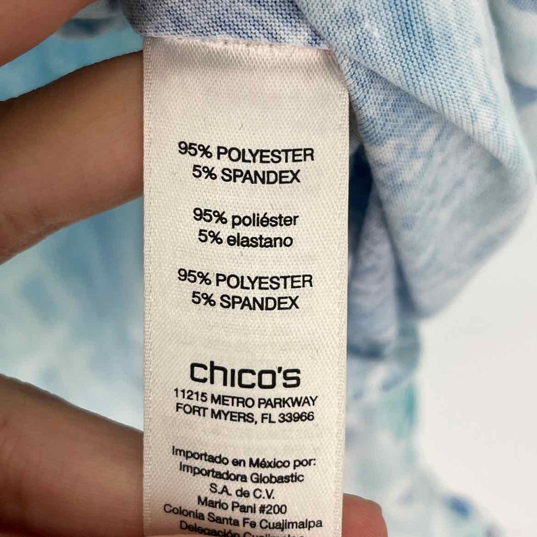 Size L Chico's Teal Dress