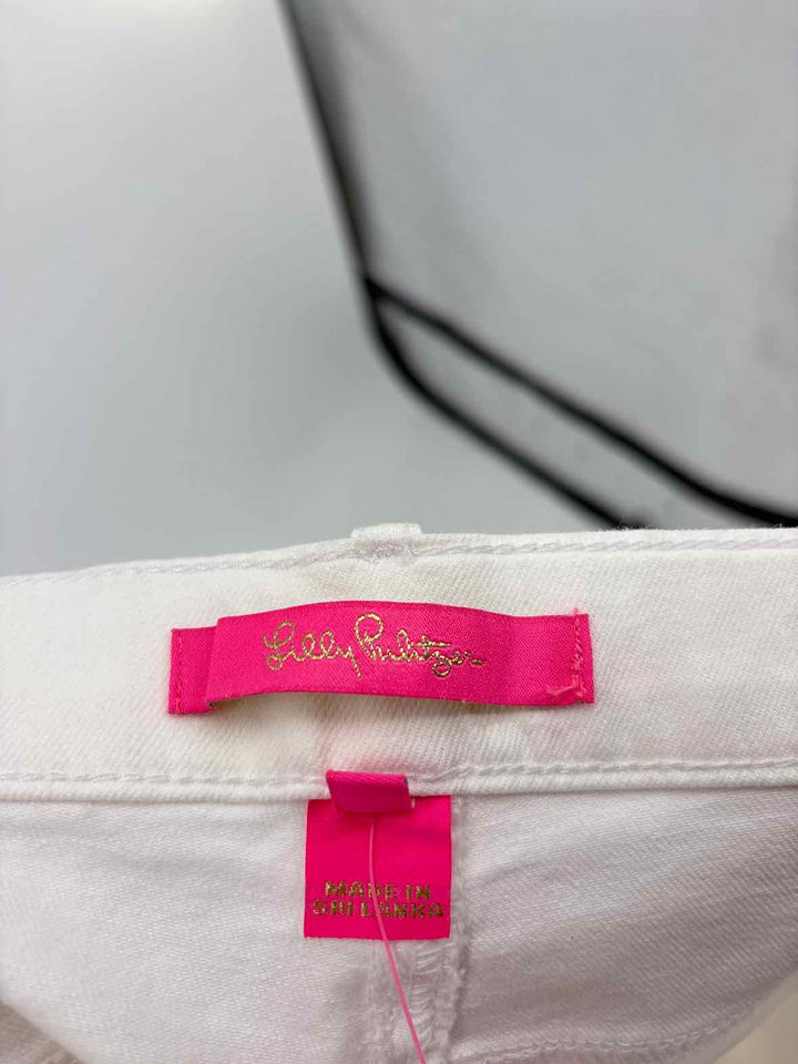 Size 14 Lilly Pulitzer White Pants