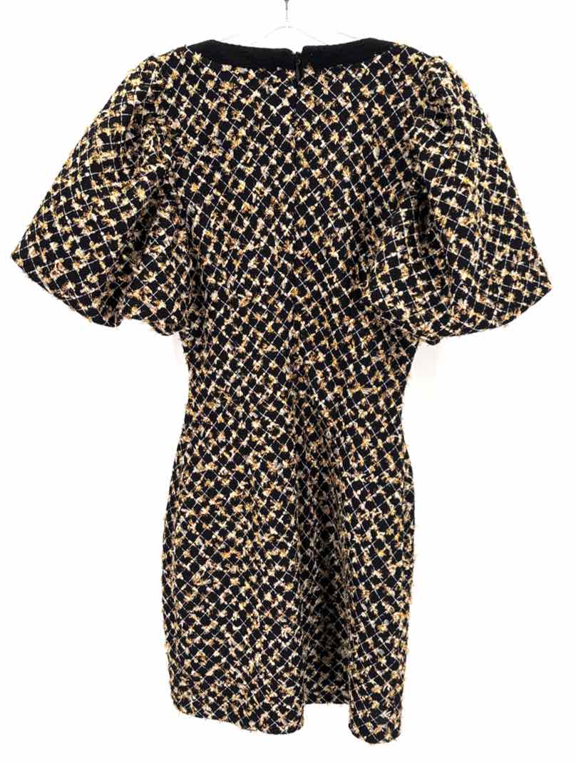 Size L ENDLESS ROSE Multi-Color Tweed Dress