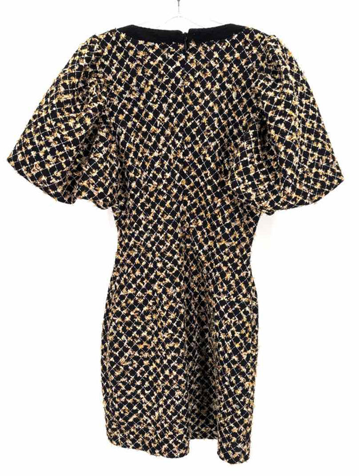 Size L ENDLESS ROSE Multi-Color Tweed Dress