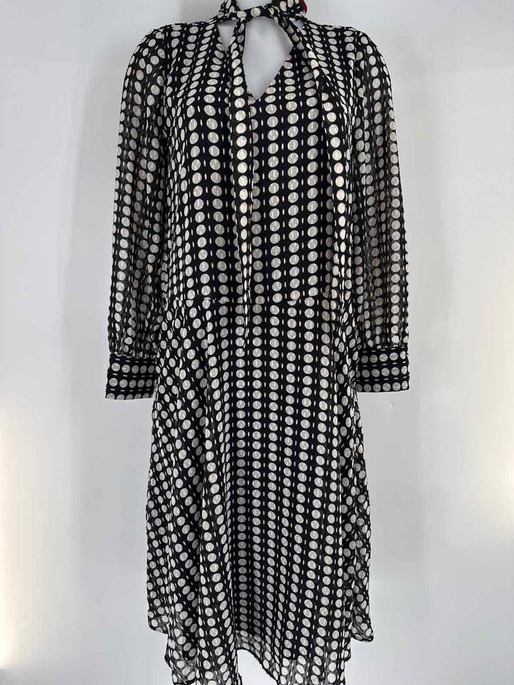 Size 2 Chico's Black/White Dress