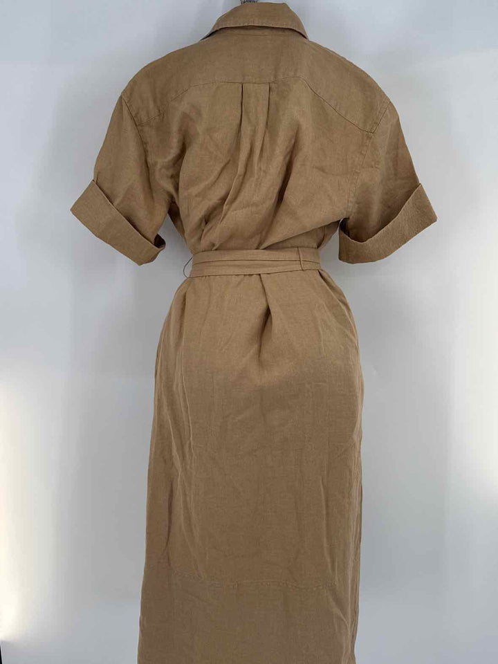 Size 6 RALPH LAUREN Tan Dress