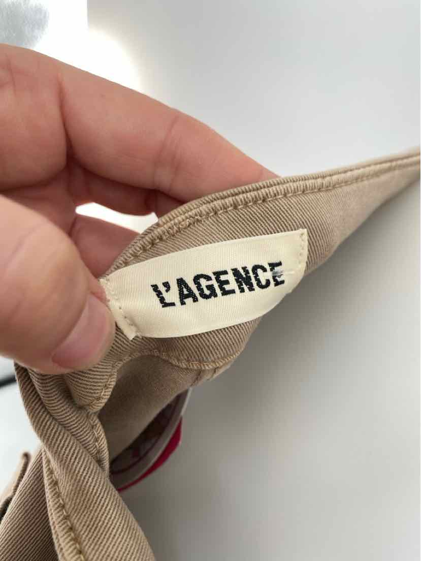Size 26 L'AGENCE Tan Pants