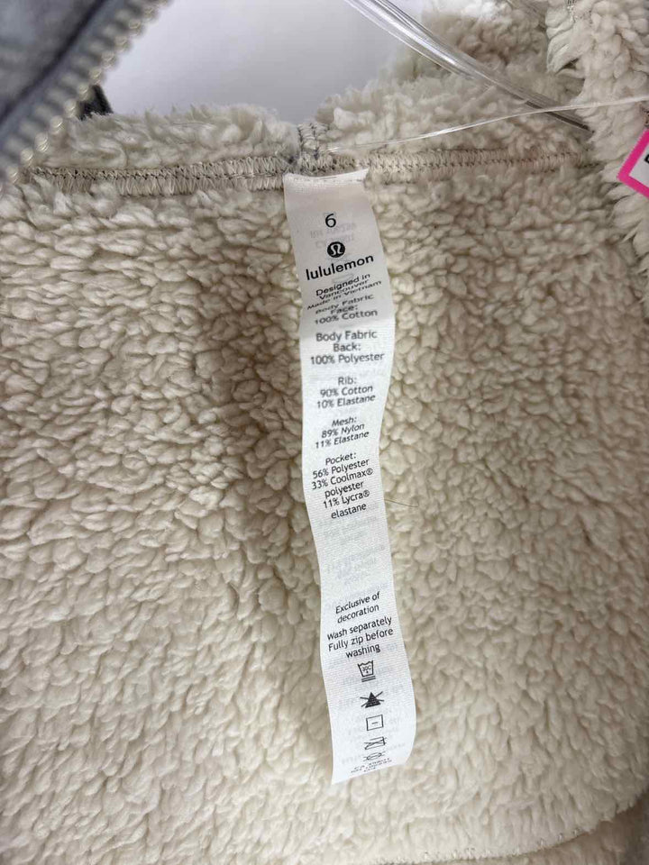 Size 6 Lululemon Gray Jacket