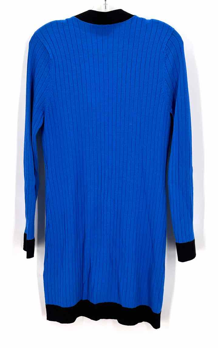 Size M White House Black Market Blue Sweater