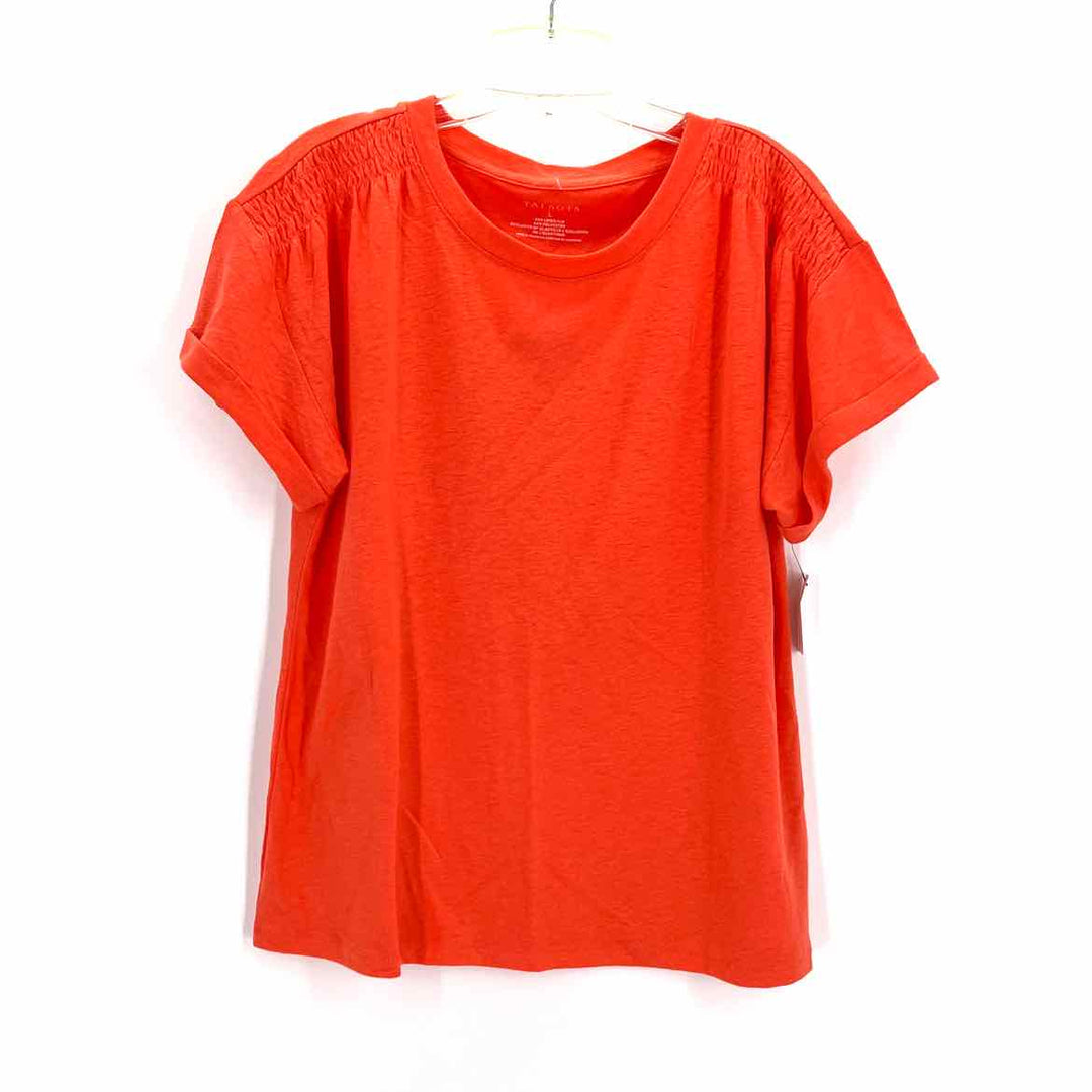 Size L Talbots Orange Shirt