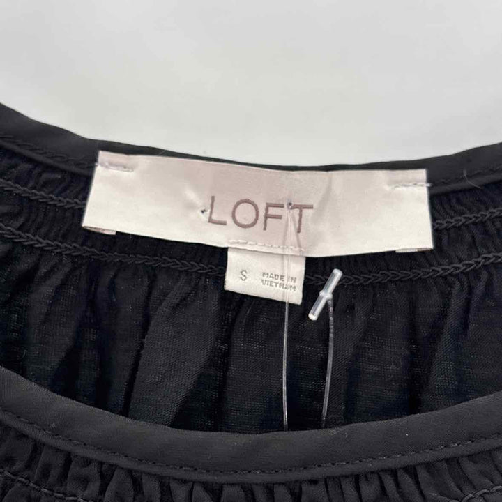 Size S LOFT Black Shirt
