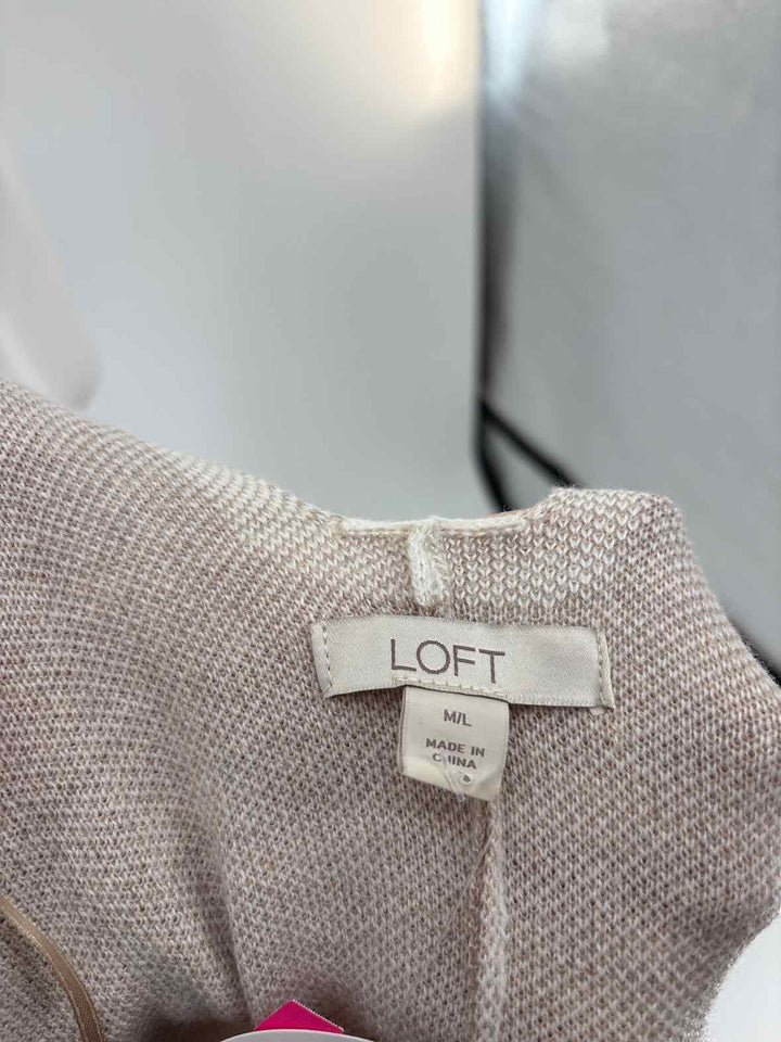 Size M/L LOFT Tan Sweater