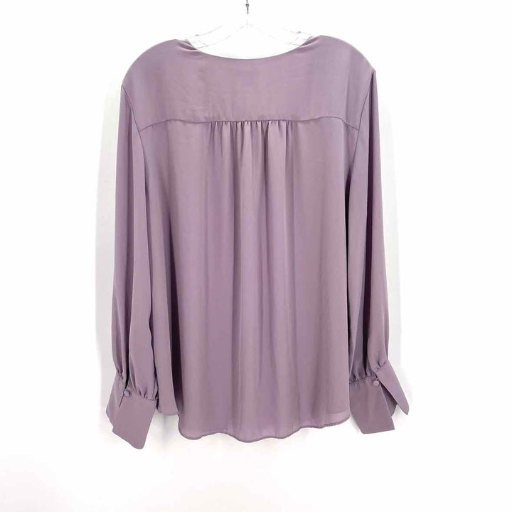 Size XL Ann Taylor Lavender Shirt