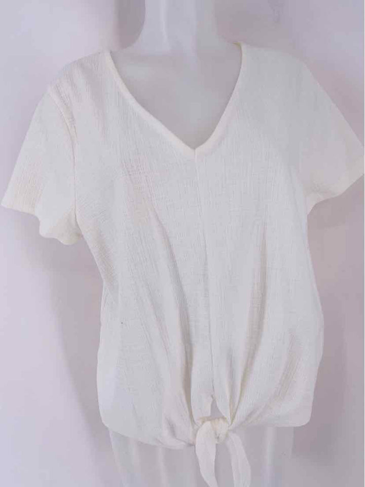 Size L J Crew White Shirt