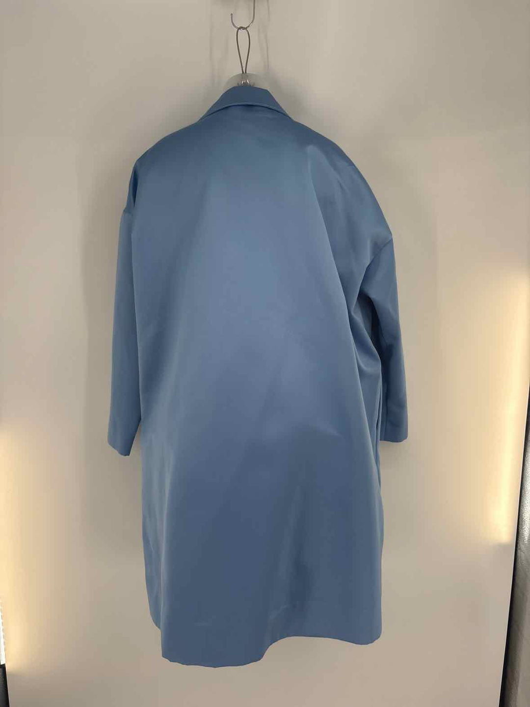 Size M/L LAFAYETTE Blue Sateen Blazer