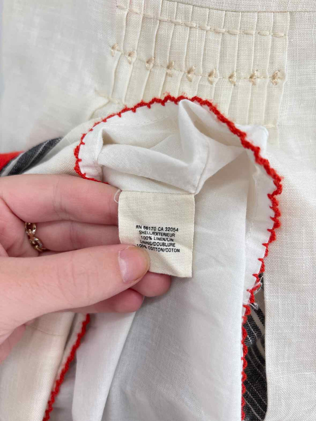 Size 10 FLOREAT Cream Dress