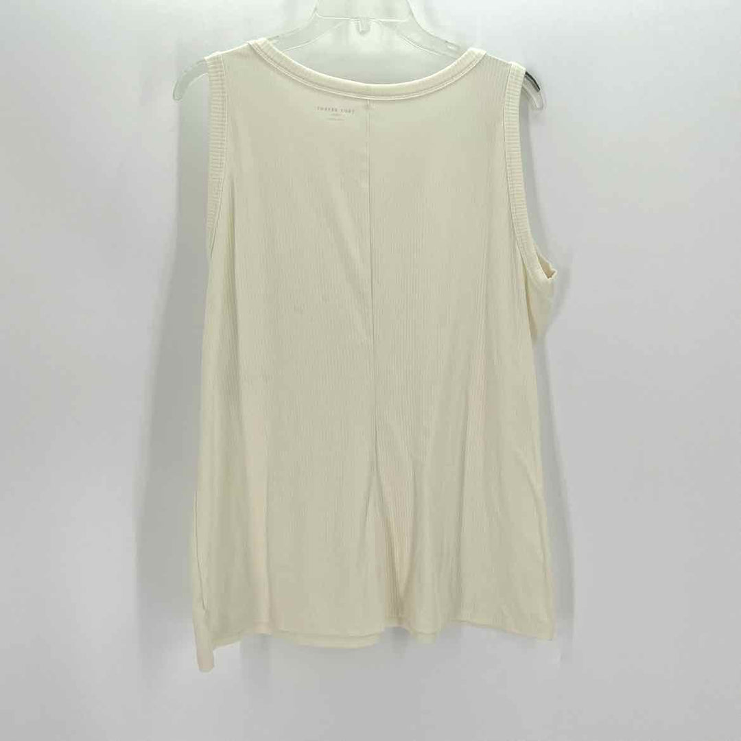 Size 22/24 LANE BRYANT Cream Knit Shirt