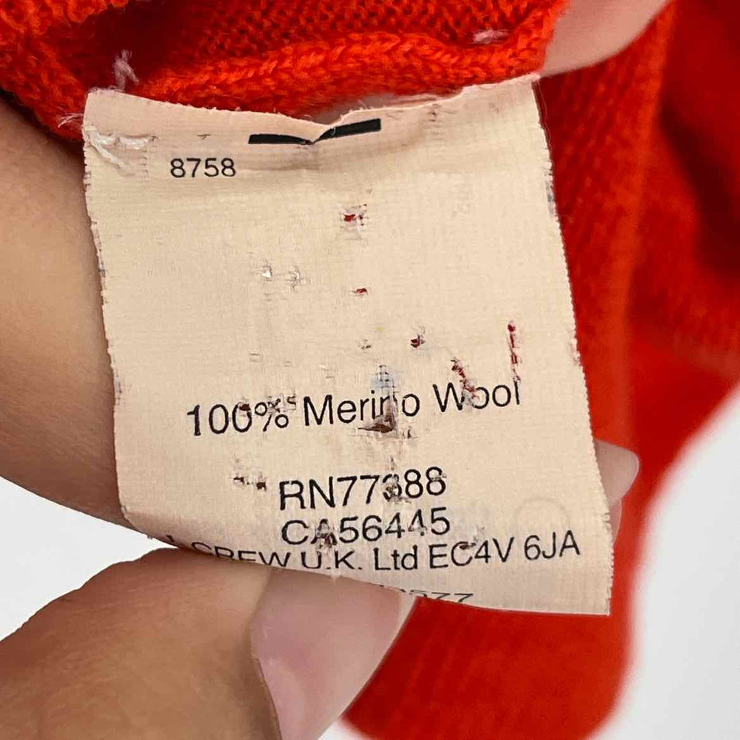 Size S J Crew Orange Sweater