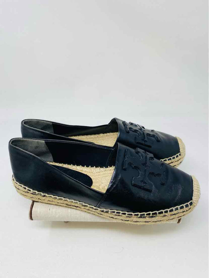 Shoe Size 10.5 Tory Burch Black Flats