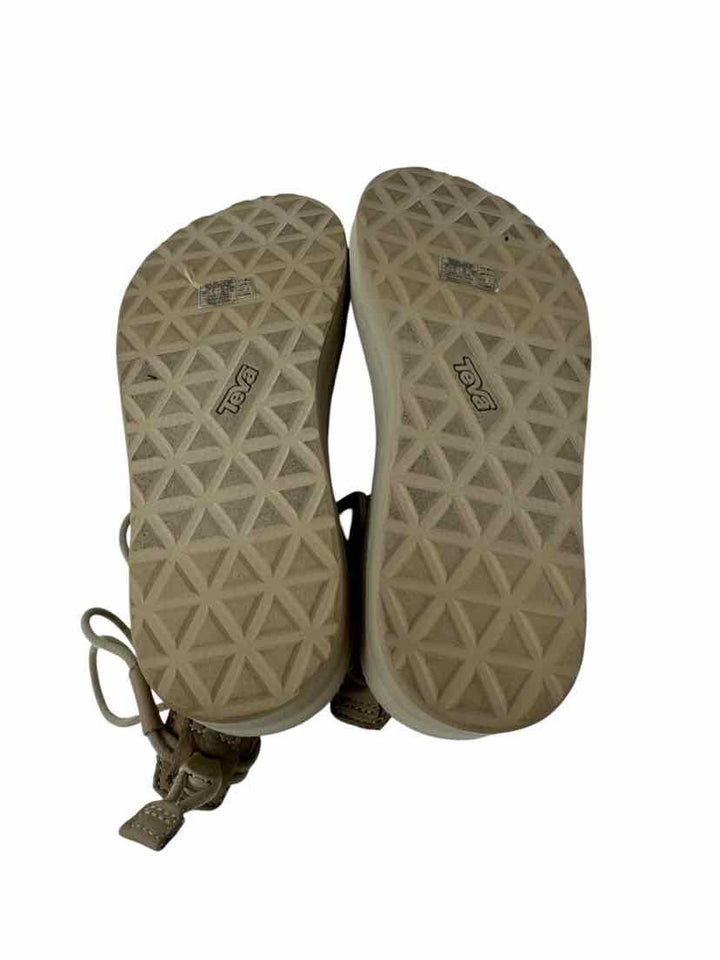 Shoe Size 7 Teva Tan Sandals