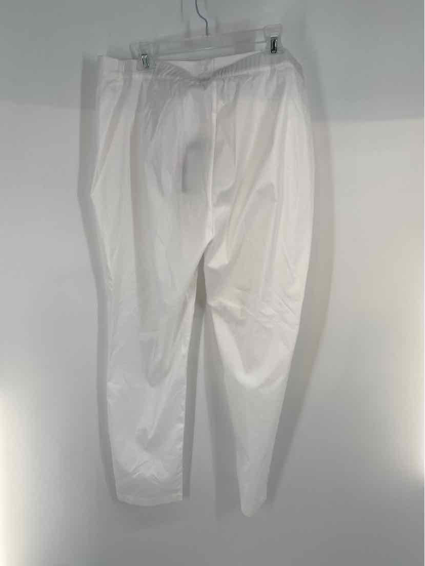 Size 18 MARINA RINALDI White Pants