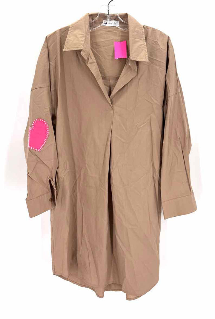 Size L Brown Dress
