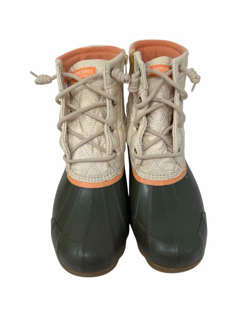 Shoe Size 9.5 Sperry Green Boots