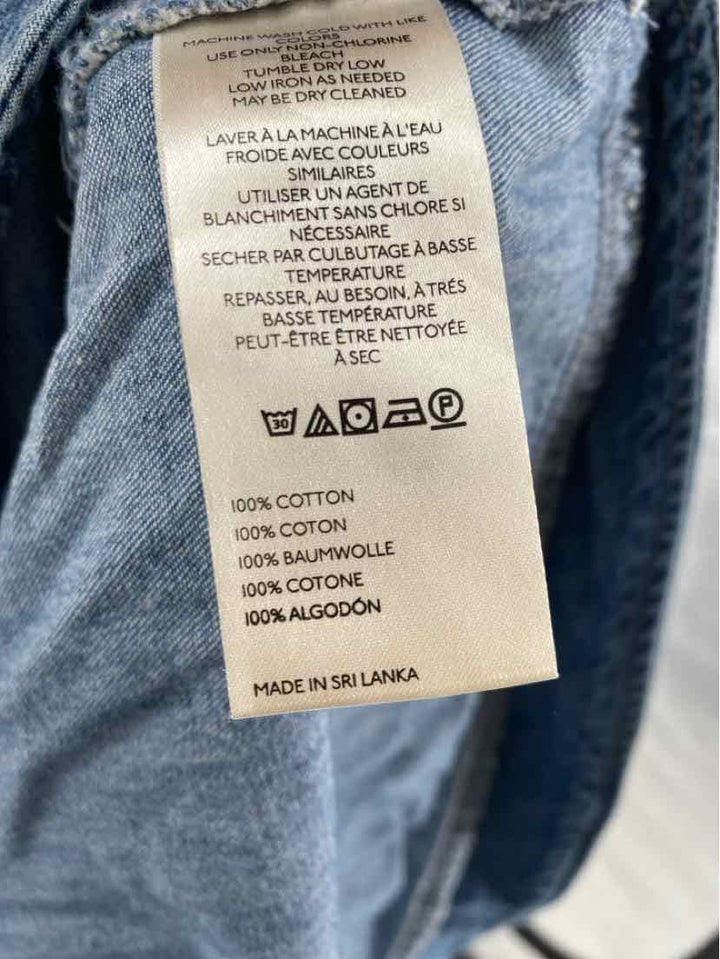 Size 6 WE THE FREE Denim Skirt