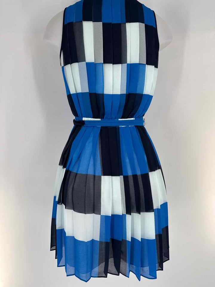 Size 0 Banana Republic Blue Print Dress