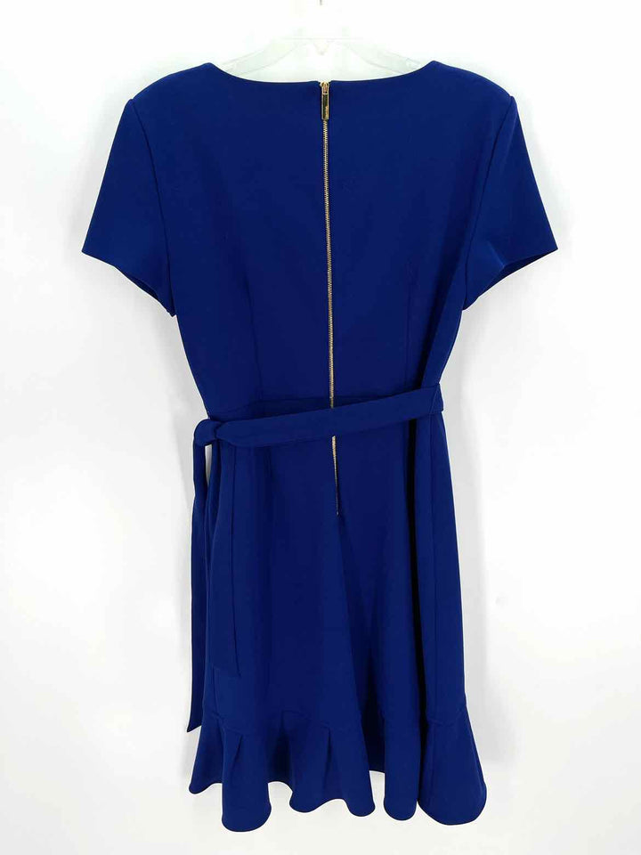 Size 12 Calvin Klein Blue Dress