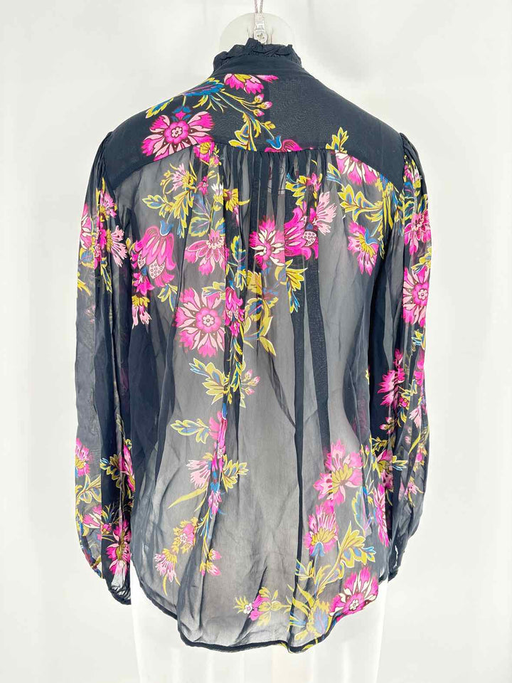 Size M Anthropologie Black Shirt