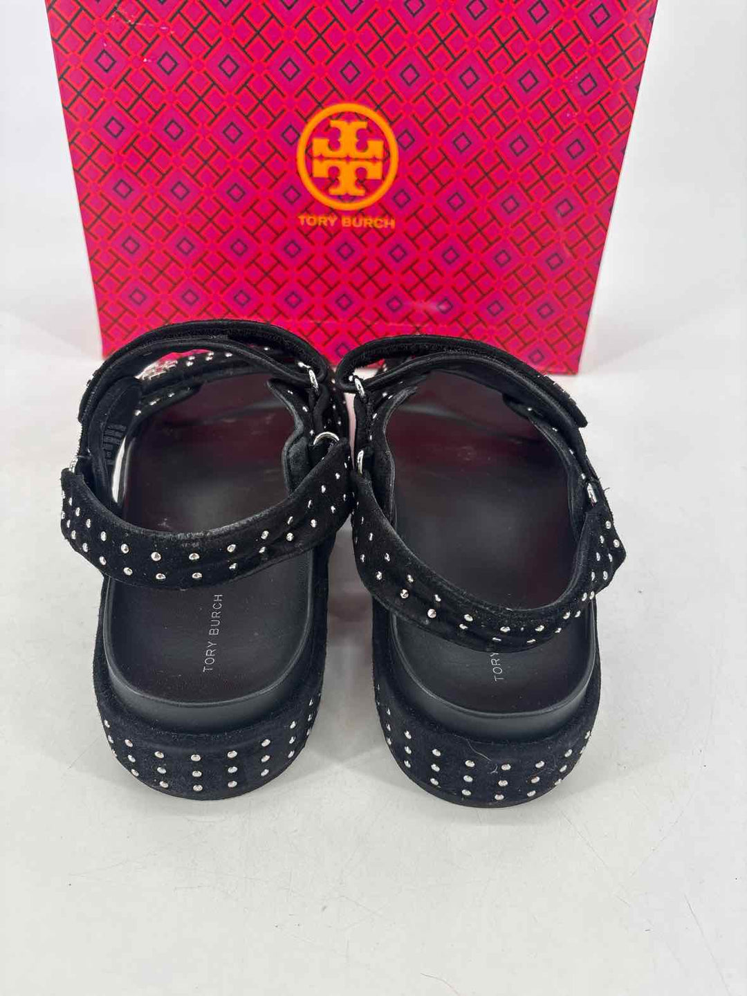 Shoe Size 10 Tory Burch Black Sandals